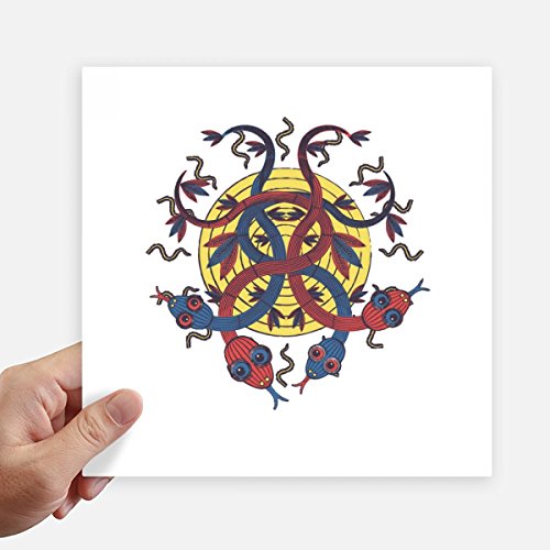 Sticker serpent 20 cm DIYthinker pour masquer les rayures de valise x4 - 2