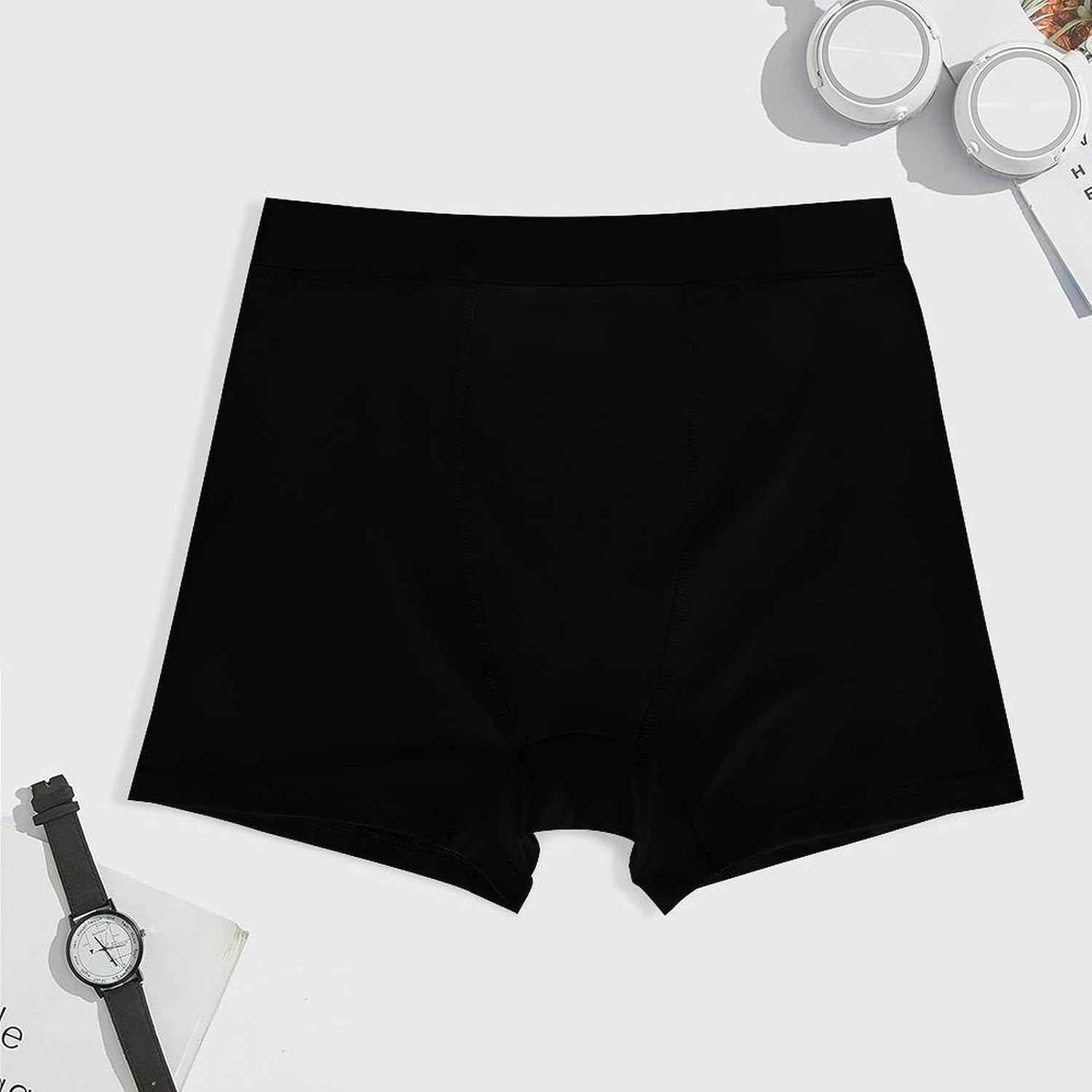Custom Boxers Personalized Face Underwear with Photo Customized Boxer Briefs Gifts for Boyfriend Husband Male Friends