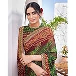 Yashika-Womens-Georgette-Saree-Printed-Saree-With-Unstitched-Blouse-Material-Suitable-For-All-Indian-Occasions-and-Festivals