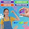 Bedwina Plastic Vinyl Goldfish - 144 Pcs, 2 Inches Long Gold Fish Toys in Assorted Colors for Party Favors for Kids, Decorations, Crafts, Games and Birthday Party Supplies #2