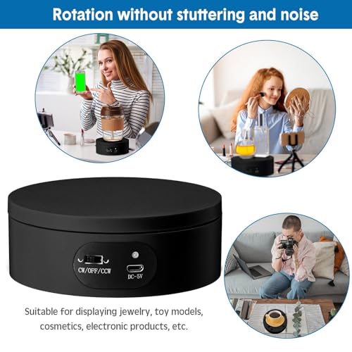 Professional Photography Turntable Motorized