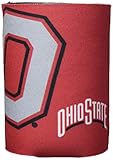 Logo Brands NCAA Ohio State Buckeyes Flat Coozie, One Size, Team Color