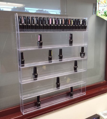 Sodynee Nail Polish Wall Rack Holds 96 Bottles