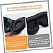Beaupretty Memory Foam Eye Mask Sleep Eye Mask for Sleep Contoured Blindfold Block Out Light Comfortable for Indoor Outdoor