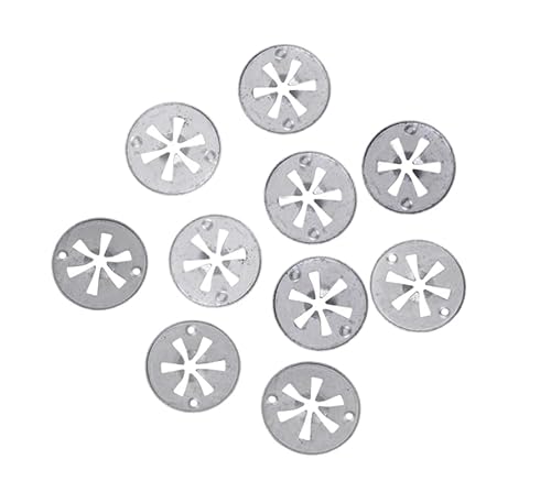 10 x Undertray Heat Shield Exhaust Fixing Clip Metal Spring Washer for Volkswagen