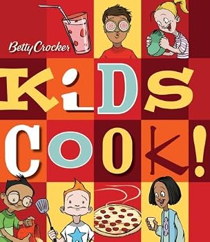 Paperback Betty Crocker's Kids Cook! (Hardcover-spiral) Book