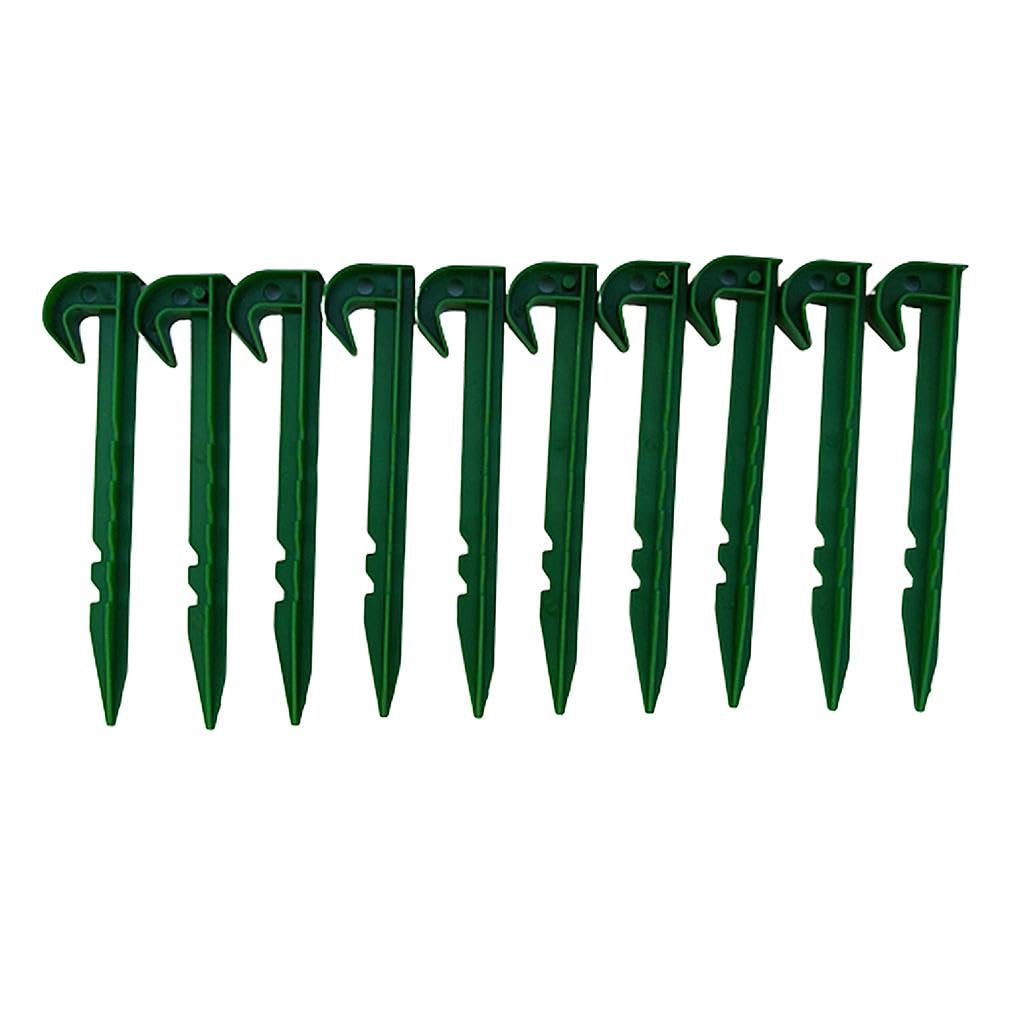 ATORSE 10Pcs/Set Pp Garden Stakes Tent PegsHome & Garden|Yard, Garden & Outdoor Living|Other Yard, Garden & Outdoor-image-8