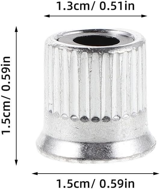 Grinder Locking Nuts 10pcs Aluminum Alloy Self-locking Clamping