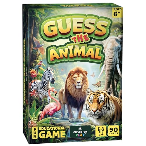 Guess The Animal – Educational Guess in 5 Clues Game