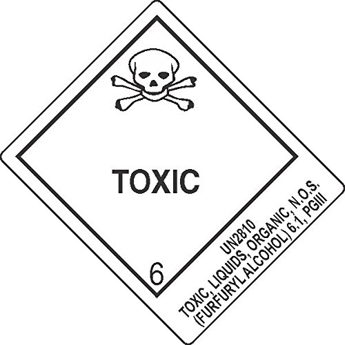 GC LabelsL331P3006, UN2810 Toxic, Liquids, Organic, N.O.S. (Furfuryl