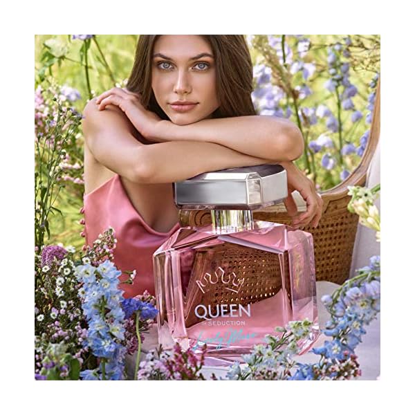 Antonio-Banderas-Perfumes-Queen-of-Seduction-Lively-Muse-Eau-de-Toilette-Spray-for-Women-Floral-Fruity-Fragrance-27-Fl-Oz Antonio Banderas Seduction Women Universe (Queen Of Seduction Lively Muse, 2.7 Fl Oz (Pack of 1))