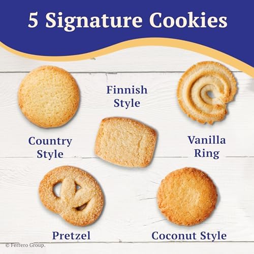 Royal Dansk Danish Butter Cookies, Premium Assorted Cookies in Gift Tin, Great for Sharing and Gifting, 12 oz - 4