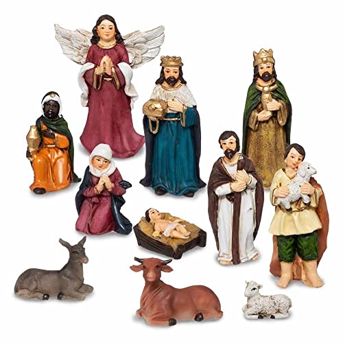 Fééric Lights and Christmas 11 Santons Resine H7.5CM Cover
