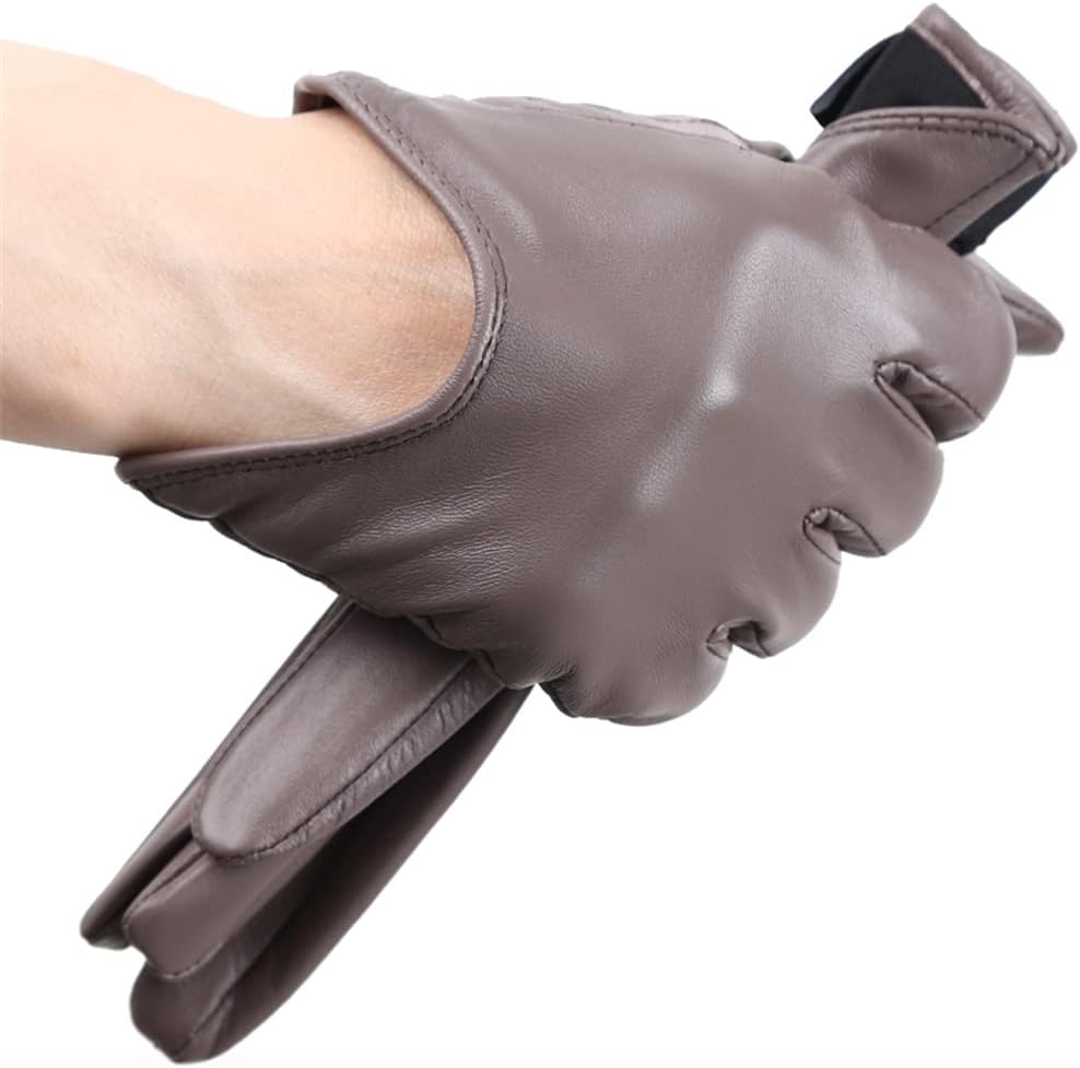 Fashion Accessories Women's Leather Gloves Comfortable Short Women Mitten Warm Winter Gloves