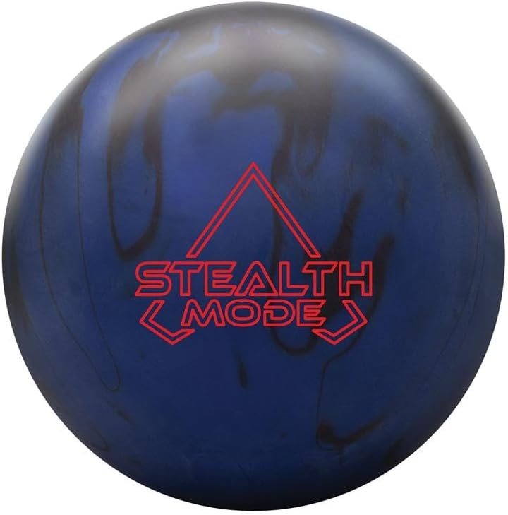 Bowlerstore Products Track Professionally Drilled Stealth Mode Bowling Ball - Navy Blue/Raven