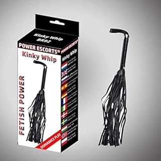 Power Escorts BR92 Kinky Whipp - Muñeca (45 cm), color negro