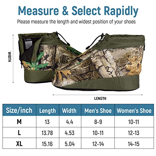 LANCERGEARS Insulated Boot Covers Hunting Insulators