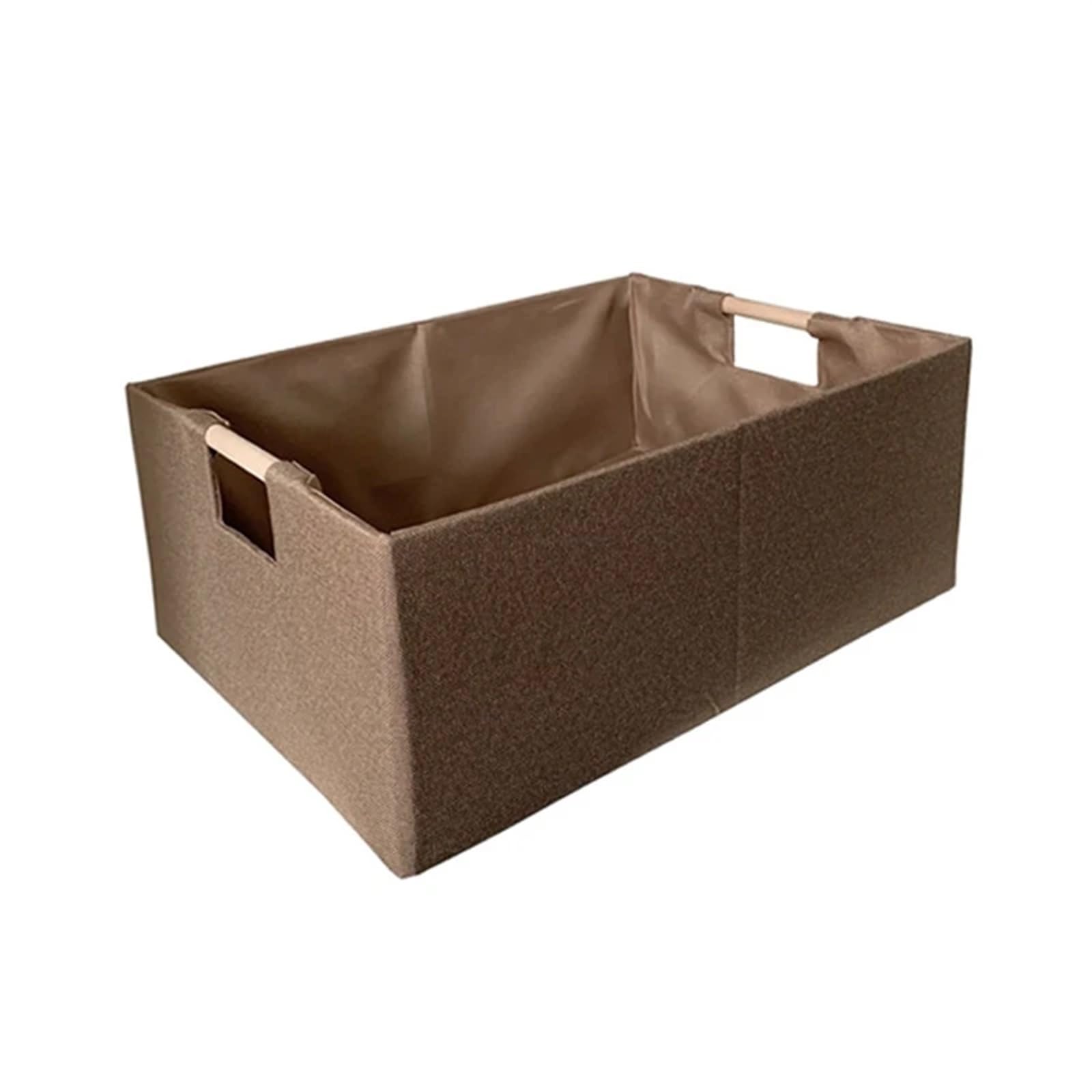 MFWHEFJ Collapsible Storage Box Foldable Desktop Storage Box Clothes Closet Storage Basket with Handle Toy Underwear Organizer Home Decor