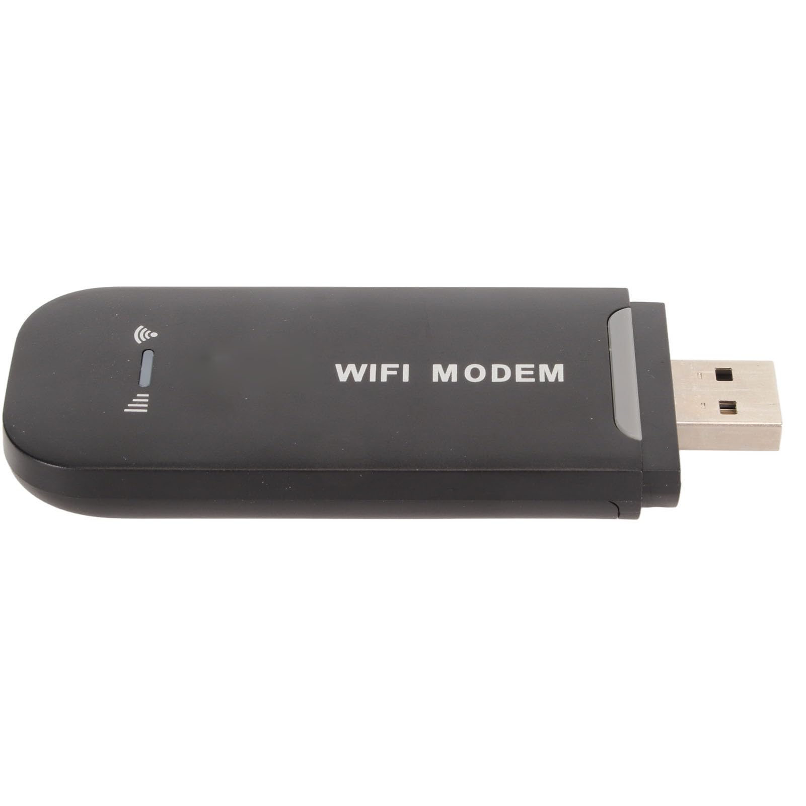 Enrutador WiFi 4G de Alta Velocidad, hasta 150 Mbps, Admite 10 Usuarios, Ranura para Tarjeta SIM, Módem WiFi USB 4G LTE Portátil para Oficina, Viajes a Casa, Plug and Play (Black)