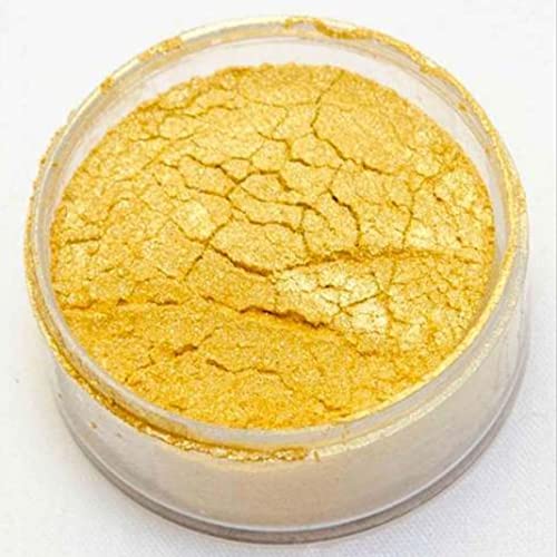 Image of UGLS Gold Powder - Quality Useful for Real Gold Shining Effect in Ar & Craft, P, Tanjor Paintings, Home Decorations, Cakes, Foods, Paints, Facial Kit Etc. (50.Gram)