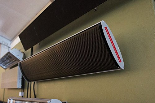 Fonteyn Dunkelstrahler 1800 Watt mit Fernbedienung- Infrarotstrahler- Wärmestrahler