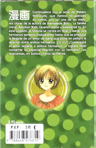 Somos chicos de menta nº 05/06 (Manga Shojo)