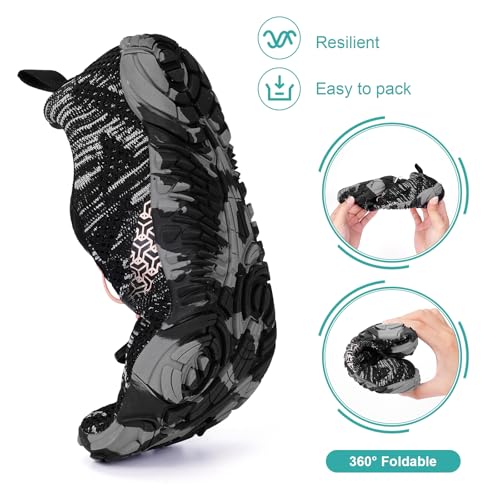 Image of Hike Footwear Barefoot Shoes, Pro Barefoot Shoes Women Men, Athletic Hiking Shoes, Minimalist Water Shoes Breathable Quick Dry Zero Drop Trail Running Shoes with Non-Slip Sole & Wide Toe Box