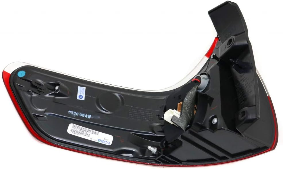 For Toyota Sienna 15-17 Tail Light Assembly Base.L.LE.XLE.Limited Model Passenger Side Outer CAPA Certified | TO2805123 | 81550-08050