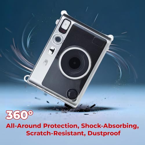 Funda Protectora Transparente Compatible con Fujifilm Instax Mini EVO miniatura 6
