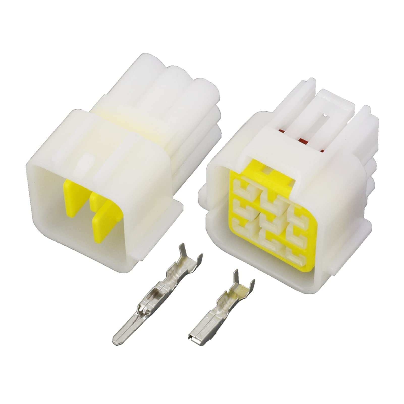 Conector de alambre eléctrico a prueba de agua de 9 pines DJ7091Y-2.3-11/21 Conector de automóviles masculino y femenino (Size : 50 Sets)