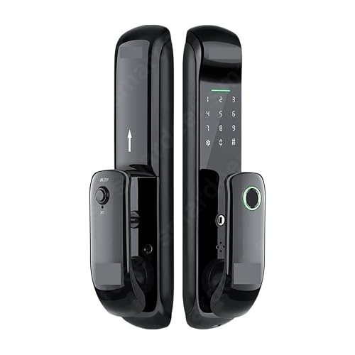 DRAUXI Smart Door Lock for Lock with WiFi Biometric Fingerprint Lock with Fingerprint/Password/RFID Card/Key/APP Unlock Home/Bedroom/Office