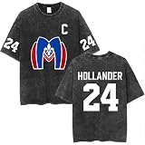 Mengmiao Heated Rivalry Shirt – Rozanov 81 Eishockey Trikot im Hip-Hop Streetwear Stil für Damen und Herren – Oversize Jersey Shirt Casual Unisex
