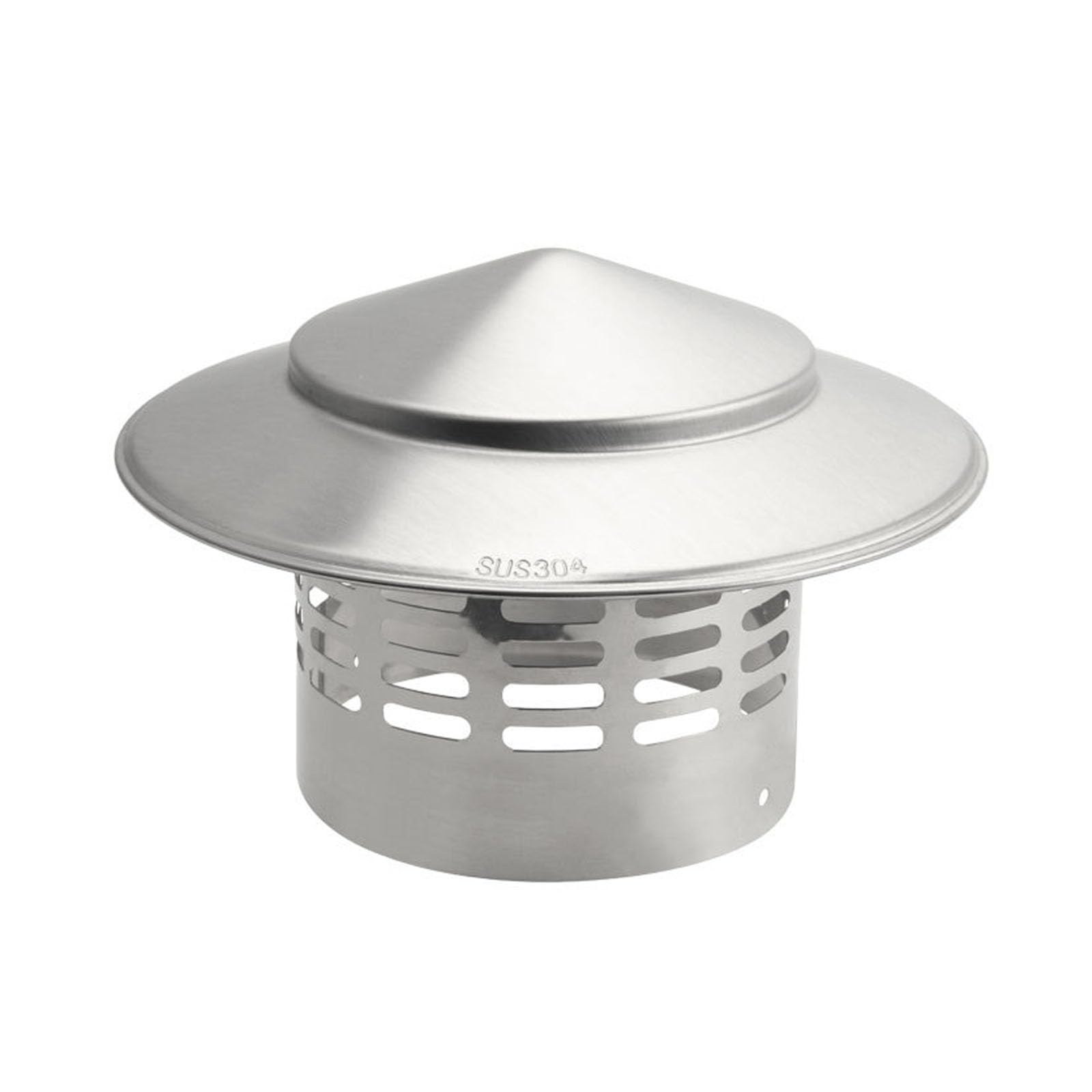 IGNVXMGKP Chimney Cap Fireplace Roof Rain Cap Chimney Caps Stainless Steel Fireplace Vent Cover Outdoor Furnace Pipe Cover Suitable for Kitchen Ventilation Flue(7.5 * 11.2 * 11.5cm)