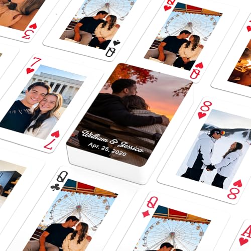 Naipes personalizados para pareja aniversario boda