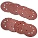 80 Pcs Abrasive Sanding Discs Paper Pads 5 Inch 8 Holes,1000/800/400/320/240/180/120/100 Grit Hoop and Loop Sandpapers for Random Orbital Sander