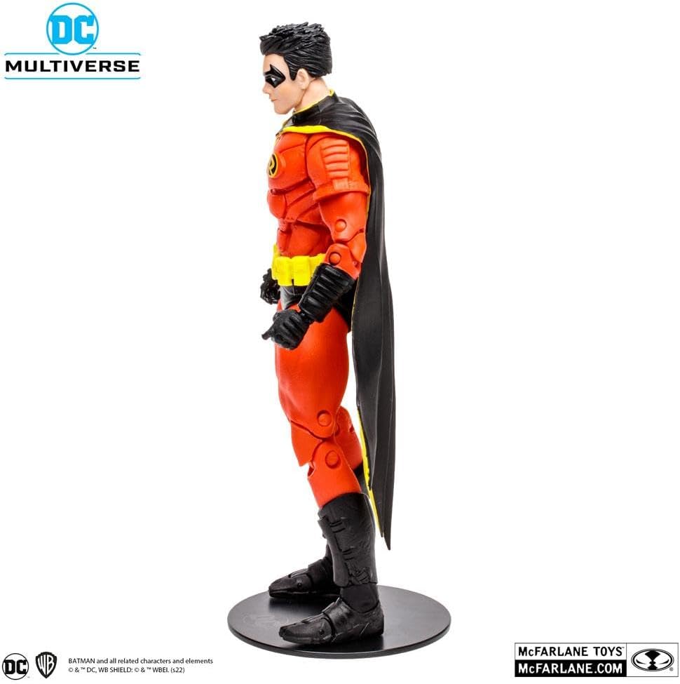 McFarlane Toys - DC Multiverse 7IN - Robin (Tim Drake RED Suit Variant)