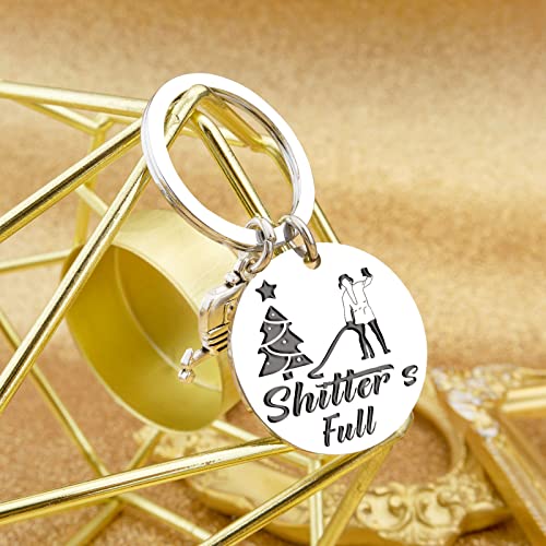 Ibiwe Shitter's Full Camper Keychain Stocking Stuffers For Adults Christmas Gifts For Camper Women Men Happy Camper Rv Keychain Unique Gifts Holiday Festival Gift #TOP3