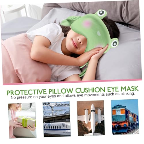 CIMAXIC Travesseiro De Apoio De Cabeça Máscara De Dormir Animal Desenhos Animados Almofadas De Viage