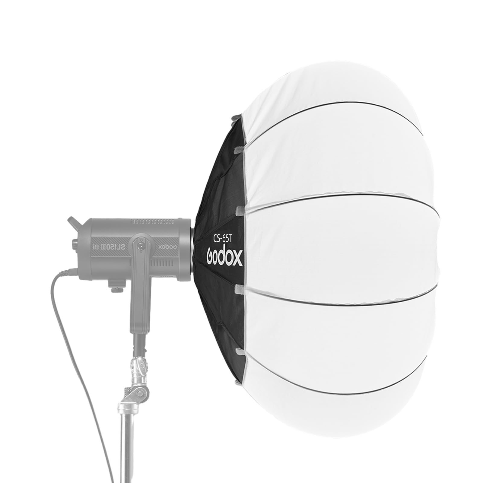Godox CS-65T 65 cm/25,6 Pouces Boîte à Lumière Lanterne à Dégagement Rapide Boîte à Softbox Pliable Professionnelle avec Support Bowen Standard pour Studio Photographie Portrait Diffusion en Direct