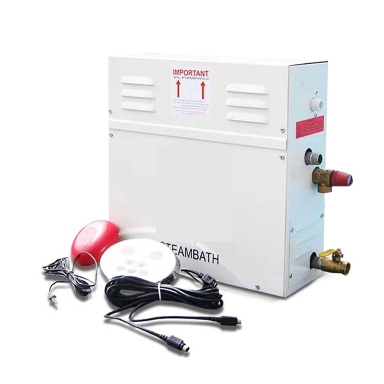 Stufa per Sauna, neratore di e domestico con macchina a e da 6KW, forno a e a e secco, sauna, controller digitale ST-60,per sauna/doccia/bagno(6kw)