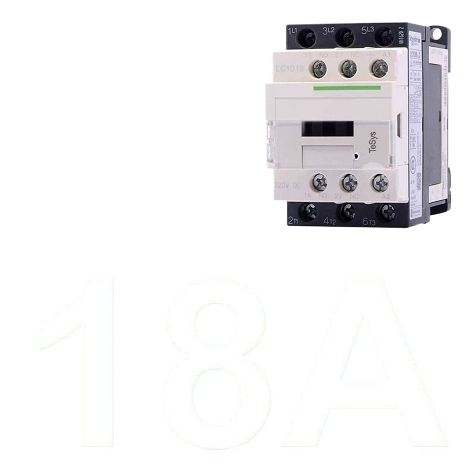 Contacteur CA LC1D18 Schneider pour circuit de moteur triphasé 48V