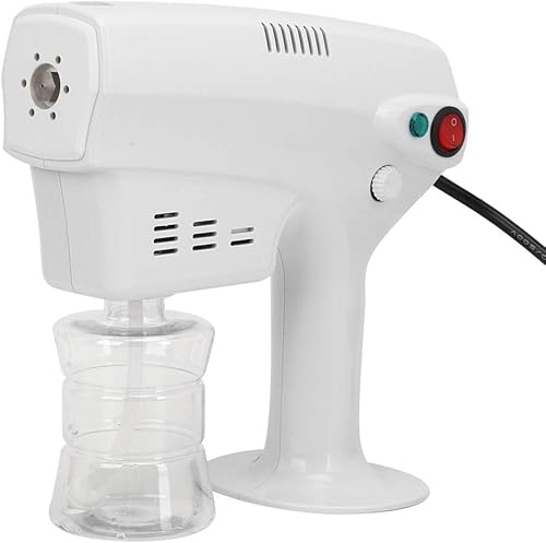 Pulverizador eléctrico, pistola pulverizadora eléctrica, nano atomizador recargable de mano, nano rociador ajustable, luz azul, 1200 W, 10.1 fl oz, disponible en Yaxa Peru