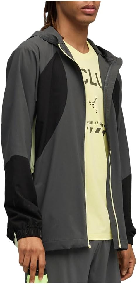 PUMA Mens Ultraweave Hooded Jacket Running Athletic Outerwear - Grey