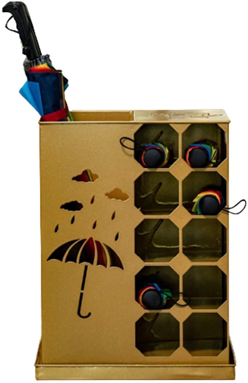 Porte-parapluies en métal grande capacité LUNEZY hôtellerie et bureau