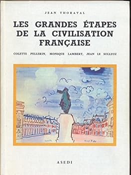 Hardcover Les Grandes Etapes de la Civilisation Française [French] Book