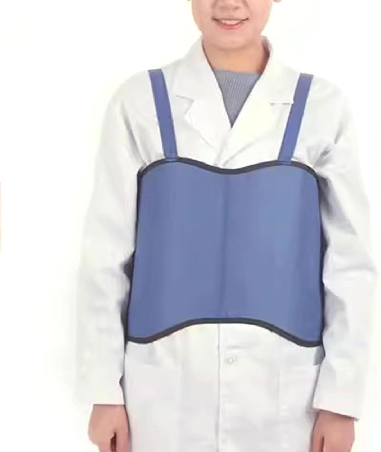 Chaleco de Rayos X de Plomo de Goma, protección de Senos de 0,5 mmpb, Chaleco de Plomo, Traje de protección contra la radiación, protección Completa, Escudo de Rayos X