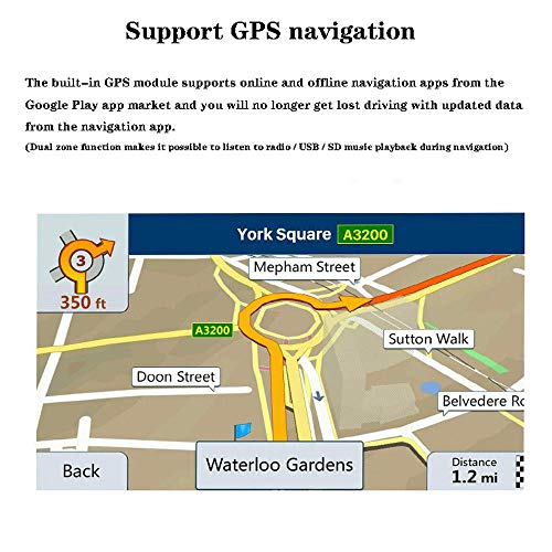 Navegación GPS con manos libres Bluetooth para renovar el Toyota RAV4 2007-2013 7
