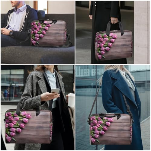 Bolso para portátil unisex 15.6-16 pulgadas morado miniatura 2