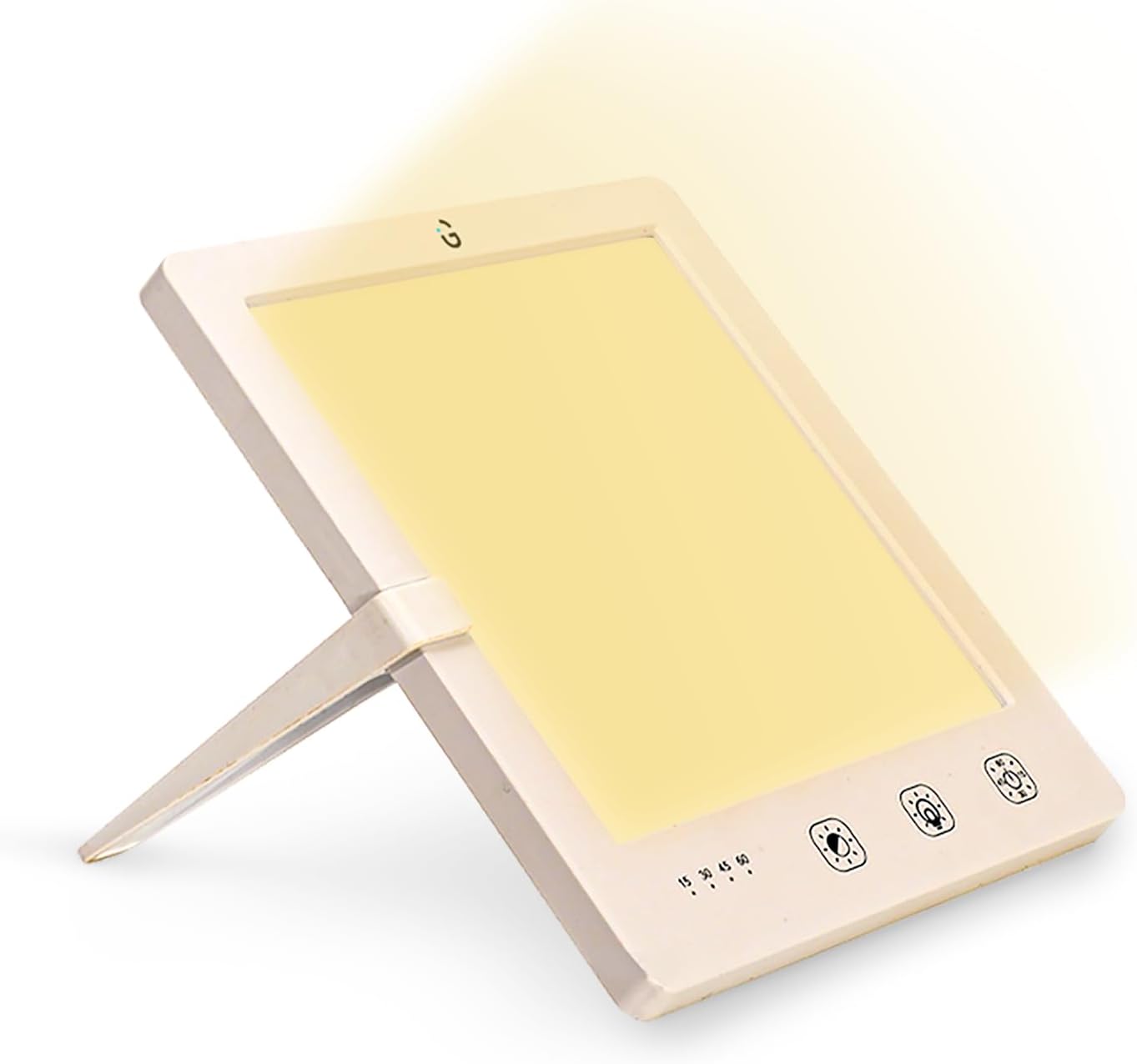 iGear Light Therapy Lamp, 10,000 Lux UV Free Sunlight Lamp with Touch Control 3 Brightness Adjustment Level Sun Lamp