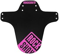 Vista 15 de RockShox Guardabarros MTB con faldones laterales profundos y protección contra el polvo plateado, protector de barro delantero universal